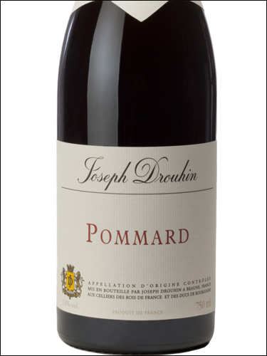 фото Joseph Drouhin Pommard AOC Жозеф Друэн Поммар Франция вино красное