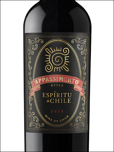 фото Espiritu de Chile Appassimento Style Эспириту де Чили Аппассименто Стайл Чили вино красное