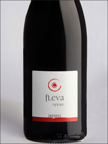 фото Skouras Fleva Syrah Peloponnese PGI Скурас Флева Сира Пелопоннес Греция вино красное
