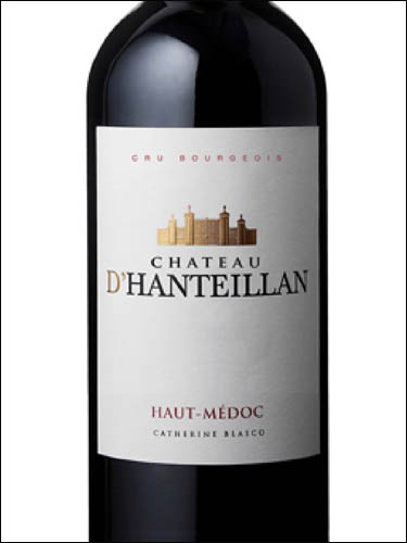 фото Chateau d'Hanteillan Cru Bourgeois Haut-Medoc AOC Шато д'Антейан Крю Буржуа О-Медок Франция вино красное