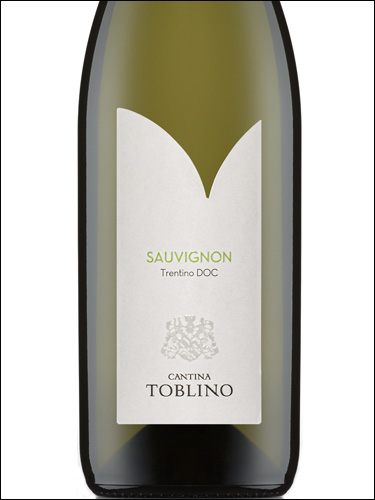 фото Cantina Toblino Sauvignon Trentino DOC Кантина Тоблино Совиньон Трентино Италия вино белое