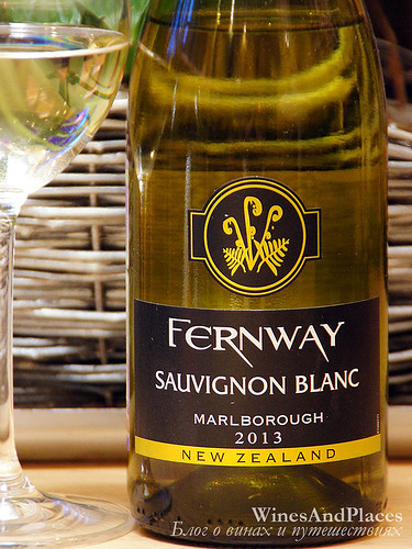 фото Fernway Sauvignon Blanc Marlborough Фернвэй Совиньон Блан Мальборо Новая Зеландия вино белое
