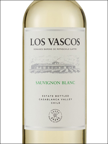 фото Los Vascos Sauvignon Blanc Casablanca Valley Лос Васкос Совиньон Блан Долина Касабланка Чили вино белое