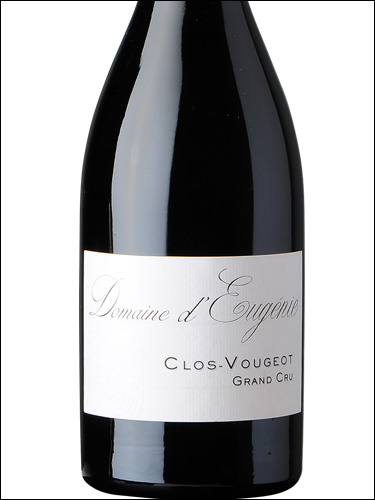 фото Domaine d’Eugenie Clos-Vougeot Grand Cru AOC Домен д'Эжени Кло-Вужо Гран Крю Франция вино красное