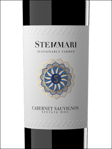 фото Stemmari Cabernet Sauvignon Sicilia DOC Стеммари Каберне Совиньон Сицилия Италия вино красное
