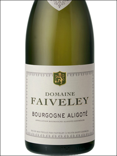 фото Domaine Faiveley Bourgogne Aligote AOC Домен Февле Бургонь Алиготе Франция вино белое