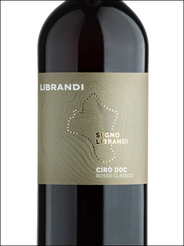фото Segno Librandi Ciro Rosso Classico DOC Сеньо Либранди Чиро Россо Классико Италия вино красное