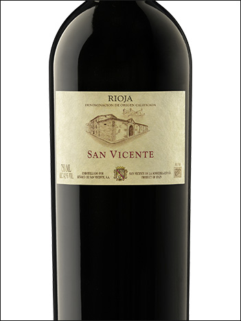 фото вино  San Vicente Rioja DOCa 
