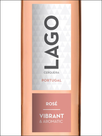 фото Lago Cerqueira Rose Vinho Verde DOC Лаго Серкейра Розе Винью Верде Португалия вино розовое