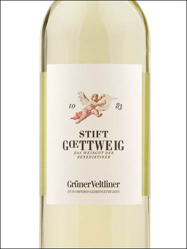 фото Stift Goettweig Gruner Veltliner Штифт Гёттвайг Грюнер Вельтлинер Австрия вино белое