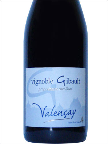 фото Vignoble Gibault Rouge Valencay AOC Виньобль Жибо Руж Валансе Франция вино красное