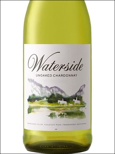 фото Franschhoek Cellar Waterside Unoaked Chardonnay Франсхук Селлар Уотерсайд Аноукд Шардоне ЮАР вино белое