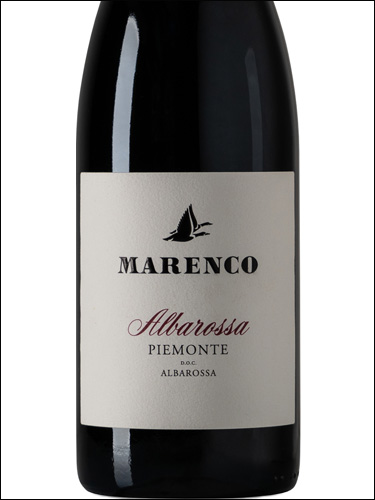фото Marenco Piemonte Albarossa DOC Маренко Пьемонте Альбаросса Италия вино красное