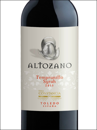 фото вино Finca Constancia Altozano Tempranillo-Syrah Tinto Vino de la Tierra de Castilla 