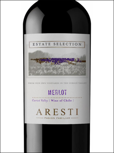 фото Aresti Estate Selection Merlot Арести Истейт Селекшн Мерло Чили вино красное