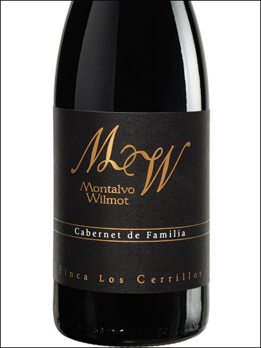 фото вино Montalvo Wilmot MW Cabernet de Familia 