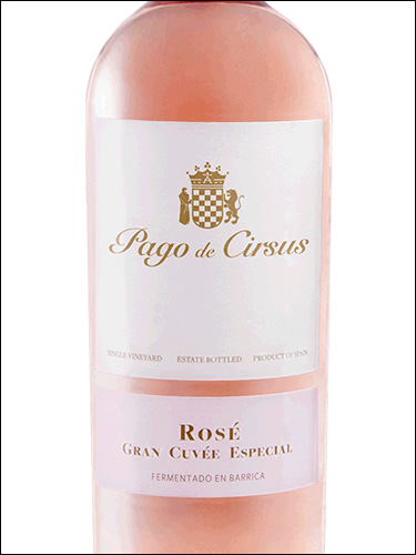 фото вино Pago de Cirsus Rose Gran Cuvee Especial Fermentado en Barrica 