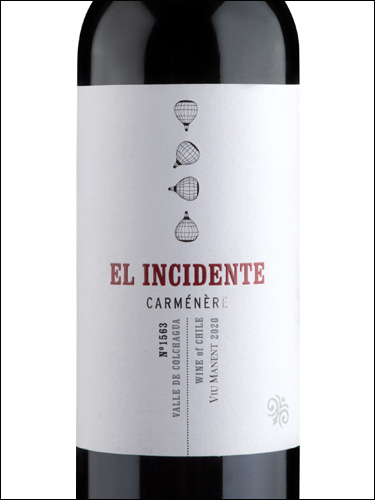 фото Viu Manent El Incidente Carmenere Вью Манент Эль Инсиденте Карменер Чили вино красное