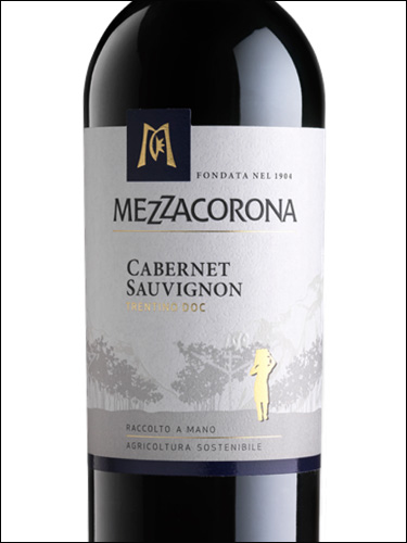 фото Mezzacorona Cabernet Sauvignon Trentino DOC Меццакорона Каберне Совиньон Трентино Италия вино красное