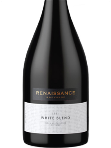фото Raevskoe Renaissance White Blend Раевское Ренессанс белое Россия вино белое