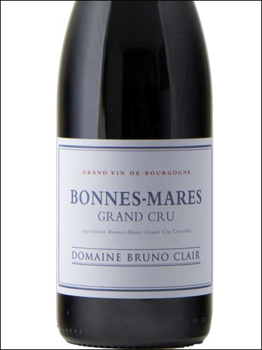 фото Domaine Bruno Clair Bonnes-Mares Grand Cru AOC Домен Бруно Клер Бон-Мар Гран Крю Франция вино красное