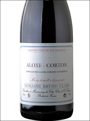 фото Domaine Bruno Clair Aloxe-Corton AOC Домен Бруно Клер Алос-Кортон Франция вино красное
