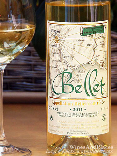 фото Les Coteaux de Bellet Blanc Bellet AOC Ле Кото де Белле Блан Белле АОС Франция вино белое
