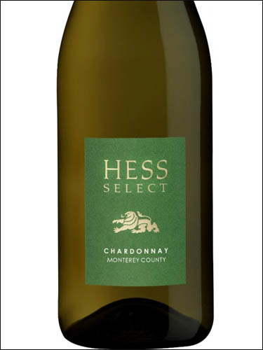 фото Hess Select Chardonnay Monterey County Хесс Селект Шардоне Монтерей Каунти США вино белое