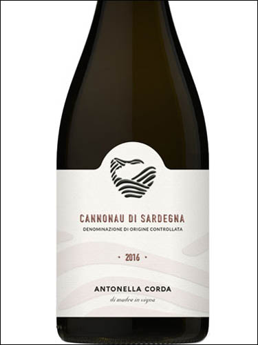 фото Antonella Corda Cannonau di Sardegna DOC Антонелла Корда Каннонау ди Сардиния Италия вино красное