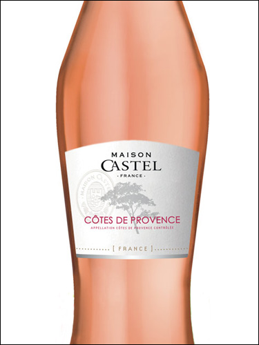 фото Maison Castel Rose Cotes de Provence AOC Мезон Кастель Розе Кот де Прованс Франция вино розовое