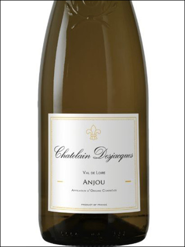 фото Chatelain Desjacques Anjou Blanc AOC Шатлен Дежак Анжу Блан Франция вино белое