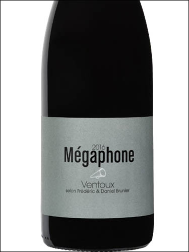 фото Megaphone Rouge Ventoux AOC Мегафон Руж Ванту Франция вино красное