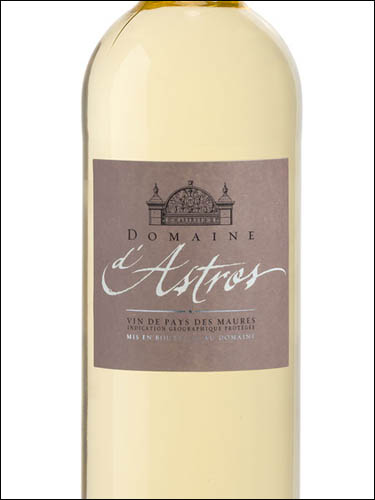 фото Domaine d'Astros Blanc Maures IGP Домен д'Астро Блан Мор Франция вино белое