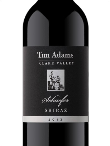 фото Tim Adams Schaefer Shiraz Clare Valley Тим Адамс Шефер Шираз Долина Клер Австралия вино красное