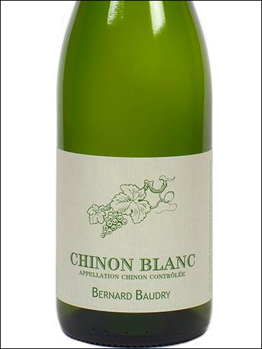 фото Bernard Baudry Chinon Blanc AOC Бернар Бодри Шинон Блан Франция вино белое