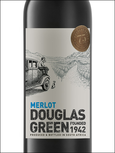 фото Douglas Green Merlot Дуглас Грин Мерло ЮАР вино красное