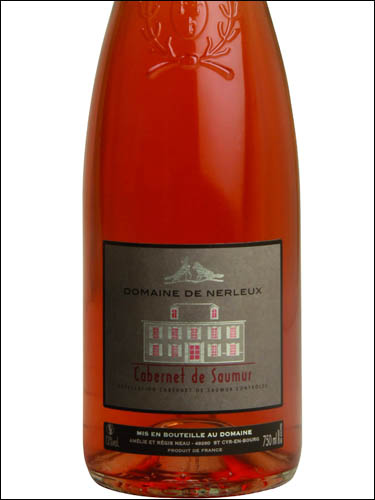 фото Domaine de Nerleux Cabernet de Saumur AOC Домен де Нерль Каберне де Сомюр Франция вино розовое