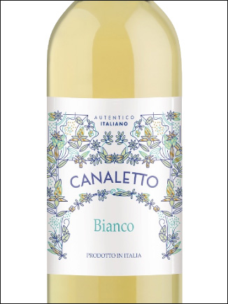 фото Canaletto Bianco Каналетто Бьянко Италия вино белое