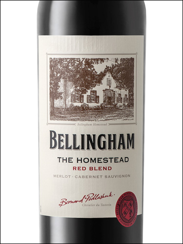 фото Bellingham Homestead Red Blend Беллингем Хоумстэд Ред Бленд ЮАР вино красное