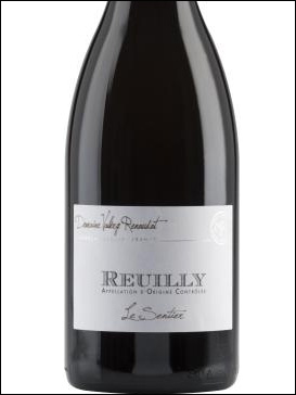 фото Domaine Valery Renaudat Le Sentier Reuilly Rouge AOC Домен Валери Ренода Ле Сантье Рёйи Руж Франция вино красное