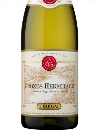 фото E.Guigal Hermitage Blanc AOC Э. Гигаль Эрмитаж Блан АОС Франция вино белое