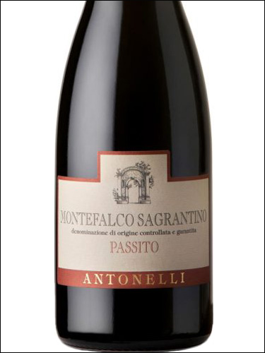 фото Antonelli Montefalco Sagrantino Passito DOCG Антонелли Монтефалько Сагрантино Пассито Италия вино красное