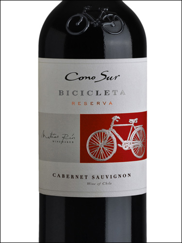 фото Cono Sur Bicicleta Cabernet Sauvignon Коно Сур Бисиклета Каберне Совиньон Чили вино красное