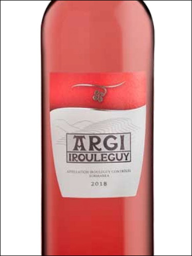 фото Argi Rose Irouleguy AOC Арги Розе Ирулеги Франция вино розовое