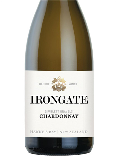 фото Babich Irongate Chardonnay Hawke's Bay Бабич Айронгейт Шардоне Хокс Бэй Новая Зеландия вино белое
