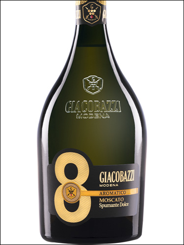 фото Giacobazzi 8 Aromatico Moscato Spumante Dolce Джакобацци 8 Ароматико Москато Спуманте Дольче Италия вино белое