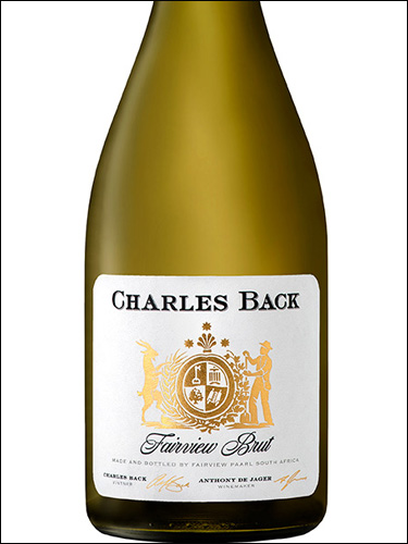 фото Fairview Charles Back Brut Фэирвью Чарльз Бэк Брют ЮАР вино белое