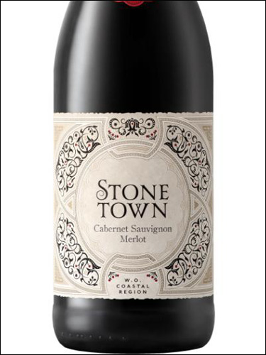 фото Stone Town Cabernet Sauvignon Merlot Стоун Таун Каберне Совиньон Мерло ЮАР вино красное