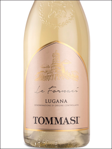 фото Tommasi Le Fornaci Lugana DOC Томмази Ле Форначи Лугана Италия вино белое