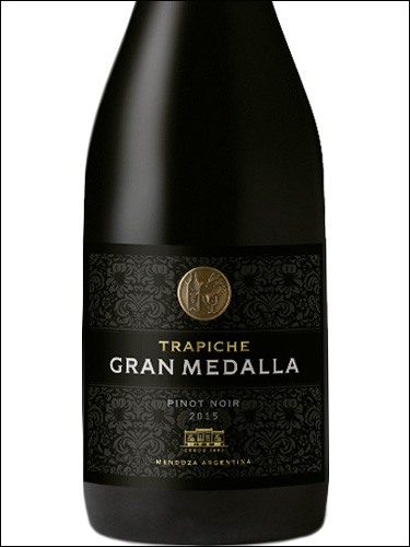 фото Trapiche Gran Medalla Pinot Noir Трапиче Гран Медалья Пино Нуар Аргентина вино красное